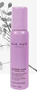 NAK Blonde Plus 10V Toning Foam 100g